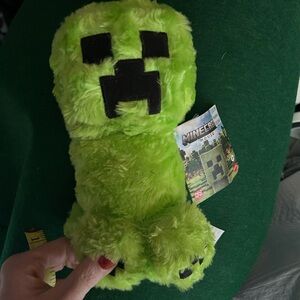 NWT Minecraft Creeper plush